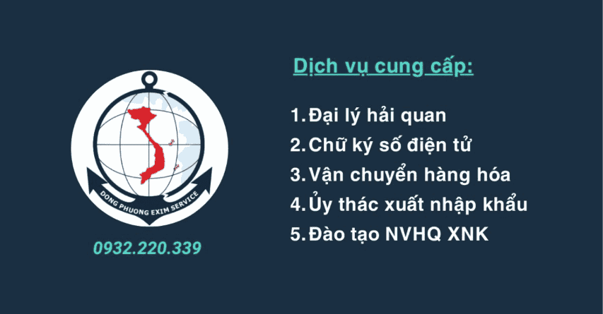 Dịch vụ hải quan cảng Cái Mép